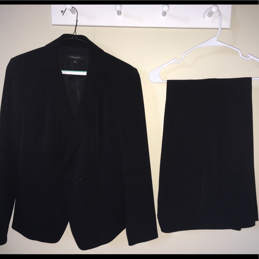 Ann Taylor Pantsuit Dark Grey